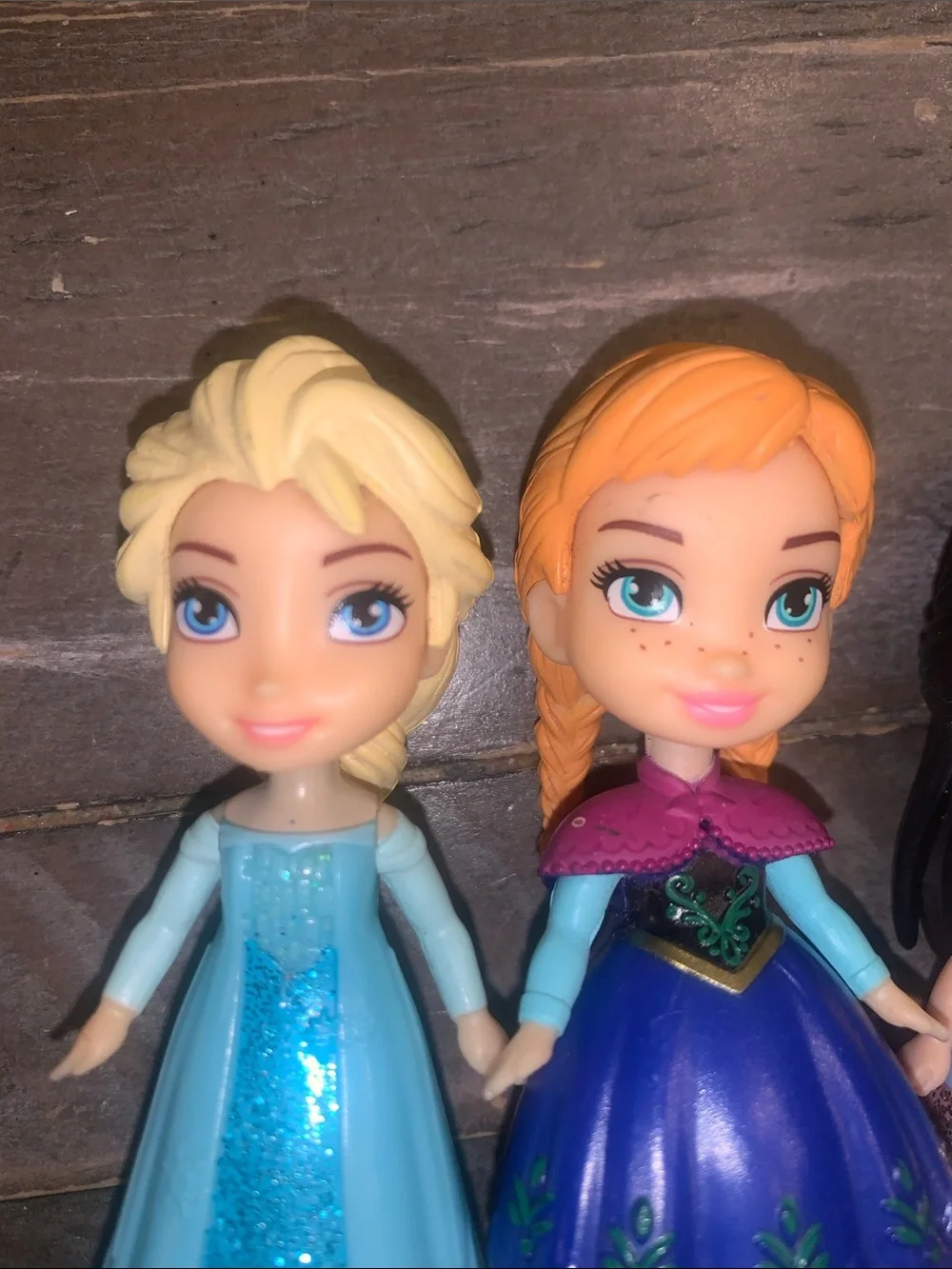 Disney Mini Toddler Princess Doll Set - Blue, Purple, Pink, White